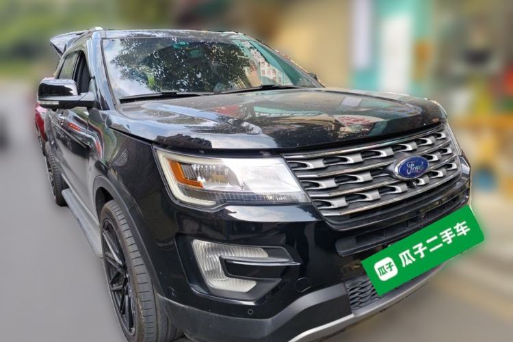 Used Ford Explorer 2017 2.3T Elite Edition Front Right 45 Deg