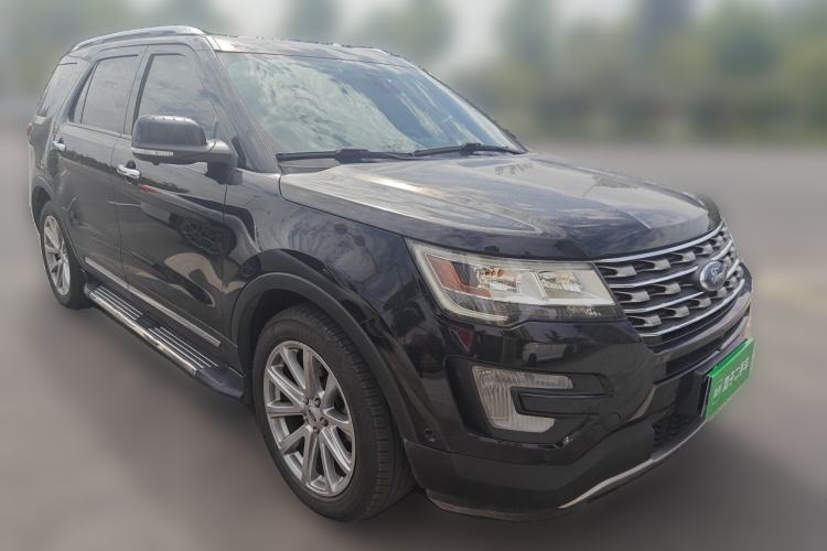 Used Ford Explorer 2017 2.3T Elite Edition Front Right 45 Deg