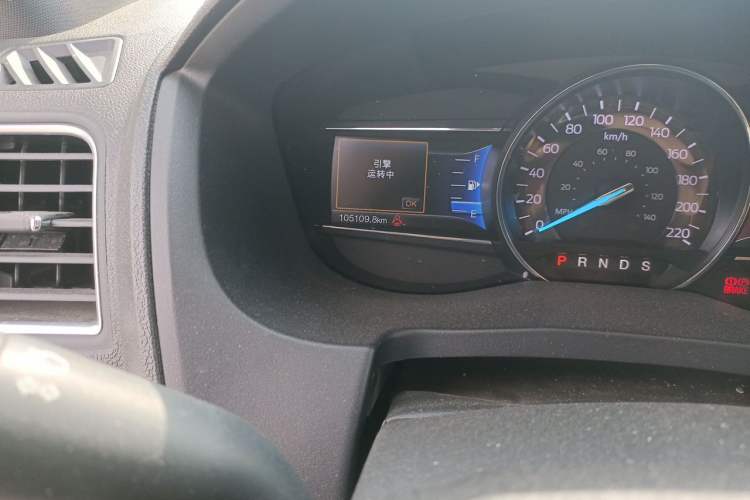 Used Ford Explorer 2017 2.3T Elite Edition Odometer Close Up