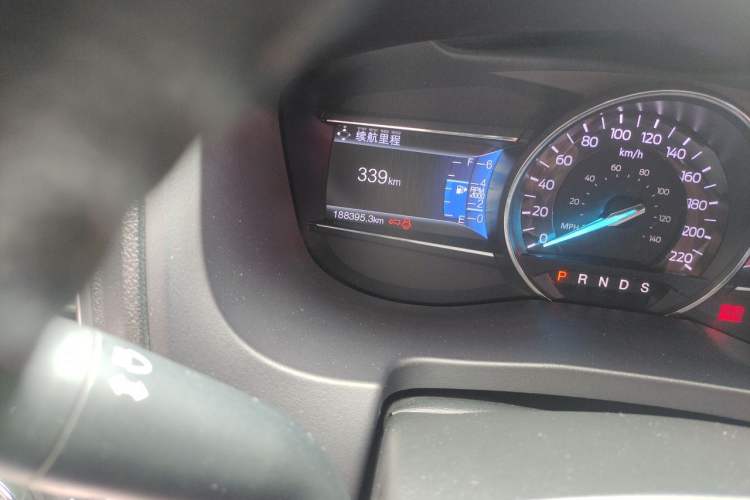 Used Ford Explorer 2017 2.3T Elite Edition Odometer Close Up