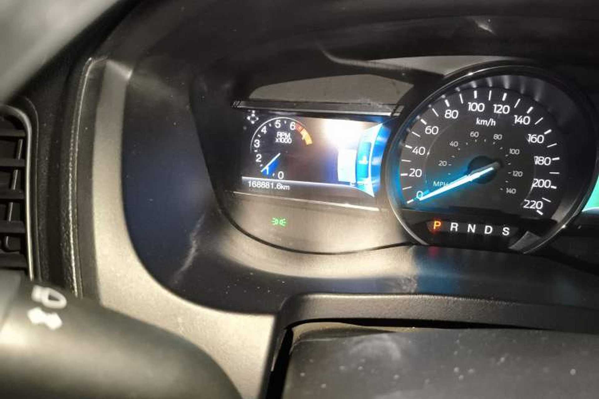 Used Ford Explorer 2017 2.3T Fashion Edition Odometer Close Up