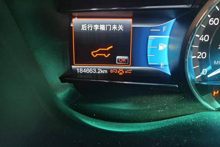 Used Ford Explorer 2017 2.3T Fashion Edition Odometer Close Up