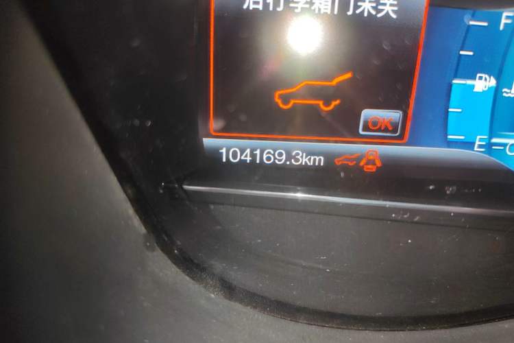 Used Ford Explorer 2017 2.3T Elite Edition Odometer Close Up