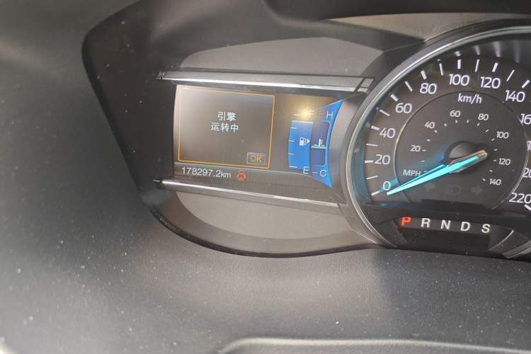 Used Ford Explorer 2017 2.3T Elite Edition Odometer Close Up