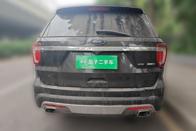 Used Ford Explorer 2017 3.5T Elite Edition Rear