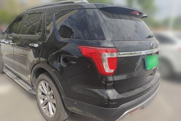 Used Ford Explorer 2017 2.3T Elite Edition Rear Left 45 Deg