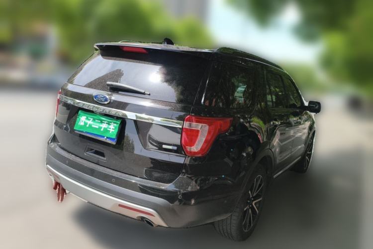 Used Ford Explorer 2017 2.3T Elite Edition Rear Right 45 Deg