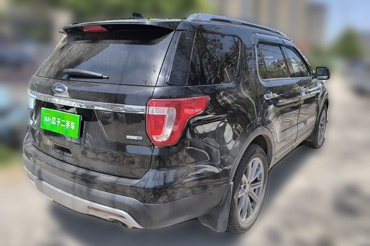 Used Ford Explorer 2017 2.3T Elite Edition Rear Right 45 Deg