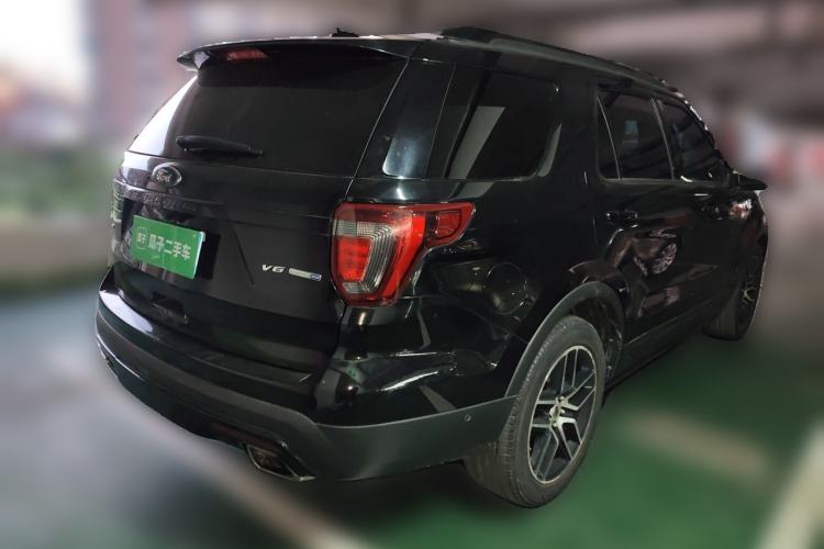 Used Ford Explorer 2017 3.5T Sport Edition Rear Right 45 Deg
