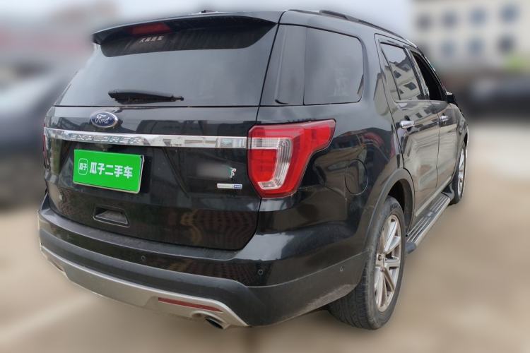 Used Ford Explorer 2017 2.3T Elite Edition Rear Right 45 Deg