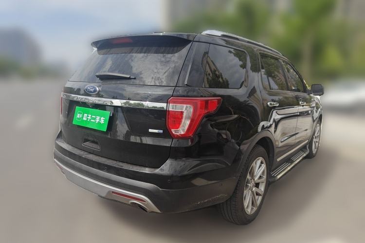 Used Ford Explorer 2017 2.3T Elite Edition Rear Right 45 Deg