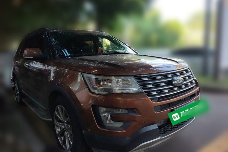 Used Ford Explorer 2017 2.3T Elite Edition Front Right 45 Deg