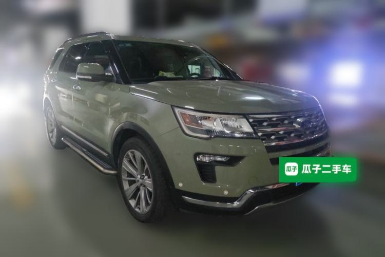 Used Ford Explorer 2017 2.3T Elite Edition Front Right 45 Deg