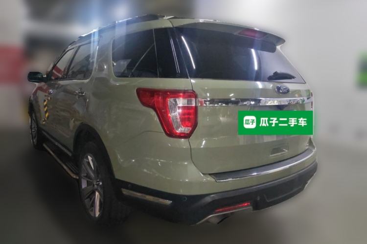 Used Ford Explorer 2017 2.3T Elite Edition Rear Left 45 Deg