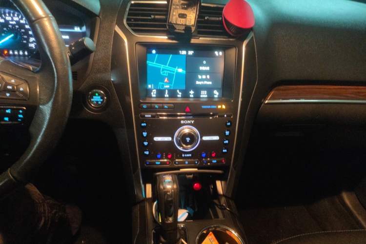 Used Ford Explorer 2017 2.3T Elite Edition Audio And AC Panel