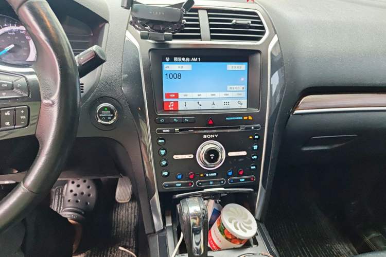 Used Ford Explorer 2017 2.3T Elite Edition Audio And AC Panel