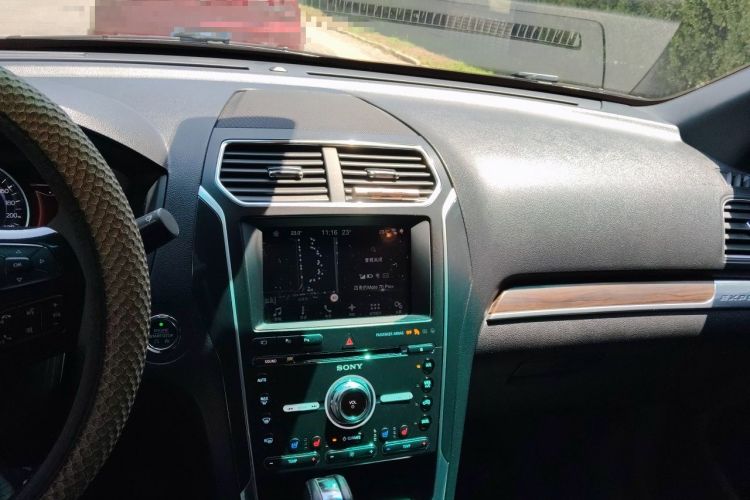 Used Ford Explorer 2017 2.3T Elite Edition Audio And AC Panel