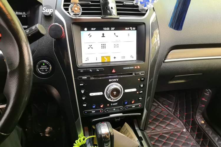 Used Ford Explorer 2017 2.3T Elite Edition Audio And AC Panel
