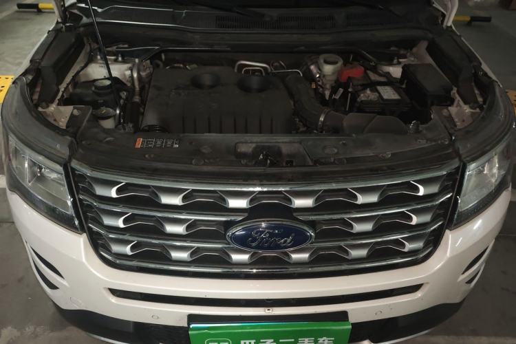 Used Ford Explorer 2017 2.3T Elite Edition Engine Bay