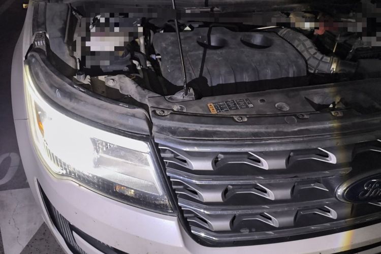 Used Ford Explorer 2017 2.3T Elite Edition Engine Bay Right