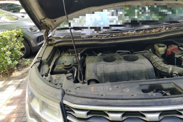 Used Ford Explorer 2017 2.3T Elite Edition Engine Bay Right
