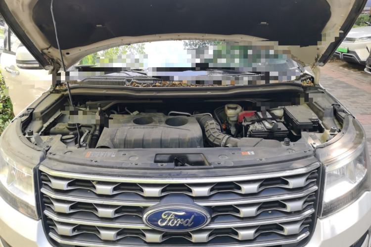 Used Ford Explorer 2017 2.3T Elite Edition Engine Bay