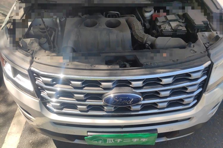 Used Ford Explorer 2017 2.3T Elite Edition Engine Bay