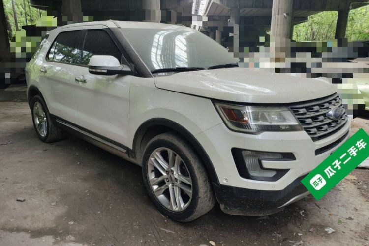 Used Ford Explorer 2017 2.3T Elite Edition Front Right 45 Deg