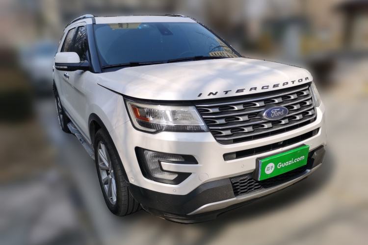 Used Ford Explorer 2017 3.5T Elite Edition Front Right 45 Deg