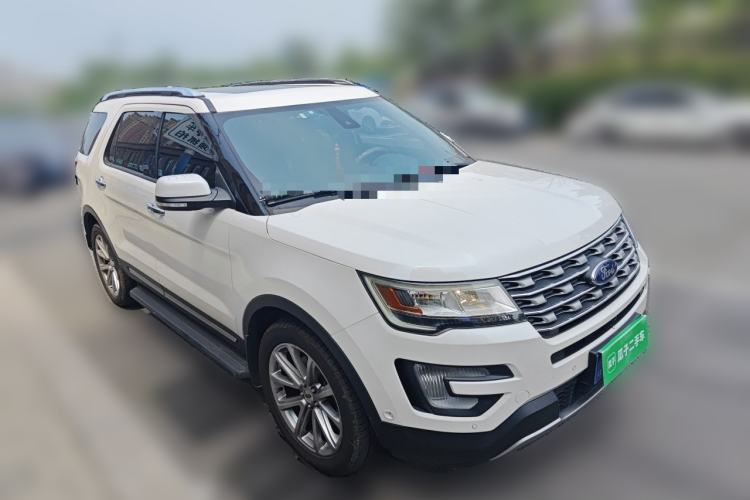 Used Ford Explorer 2017 2.3T Elite Edition Front Right 45 Deg