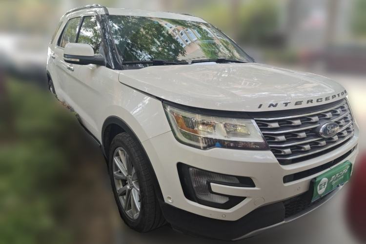 Used Ford Explorer 2017 3.5T Elite Edition Front Right 45 Deg