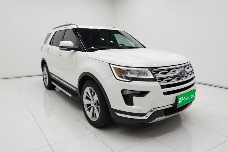 Used Ford Explorer 2017 2.3T Elite Edition Front Right 45 Deg