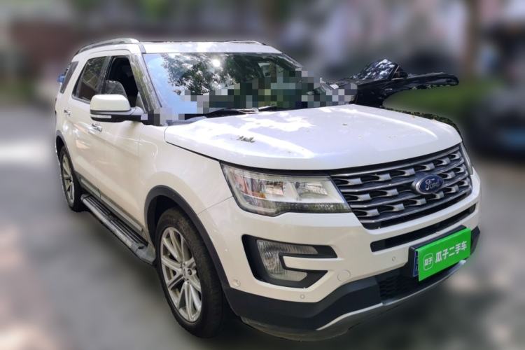 Used Ford Explorer 2017 2.3T Elite Edition Front Right 45 Deg