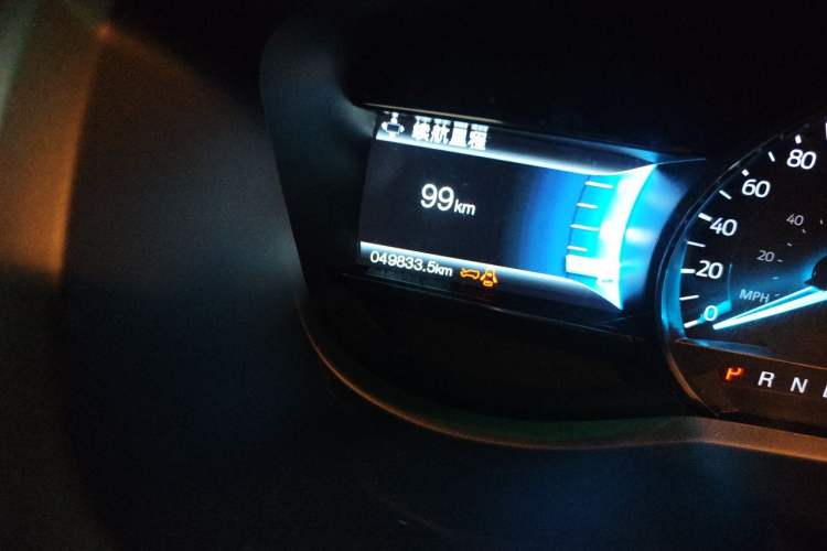 Used Ford Explorer 2017 2.3T Fashion Edition Odometer Close Up