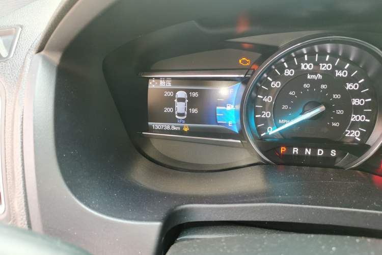 Used Ford Explorer 2017 3.5T Elite Edition Odometer Close Up