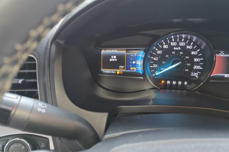 Used Ford Explorer 2017 2.3T Fashion Edition Odometer Close Up
