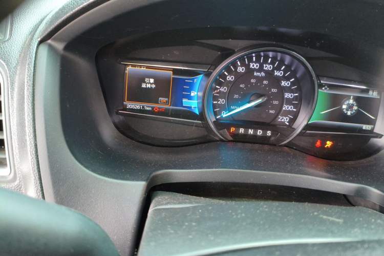 Used Ford Explorer 2017 2.3T Elite Edition Odometer Close Up