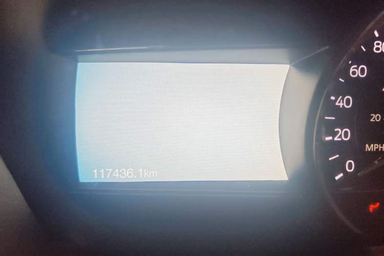 Used Ford Explorer 2017 2.3T Elite Edition Odometer Close Up