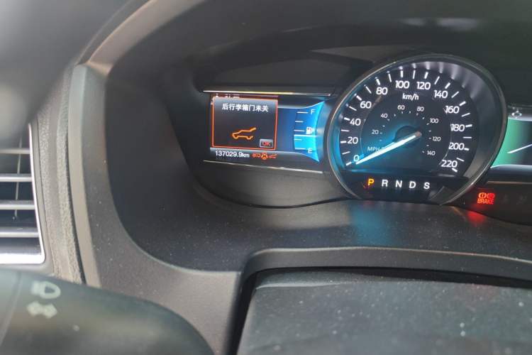 Used Ford Explorer 2017 3.5T Elite Edition Odometer Close Up