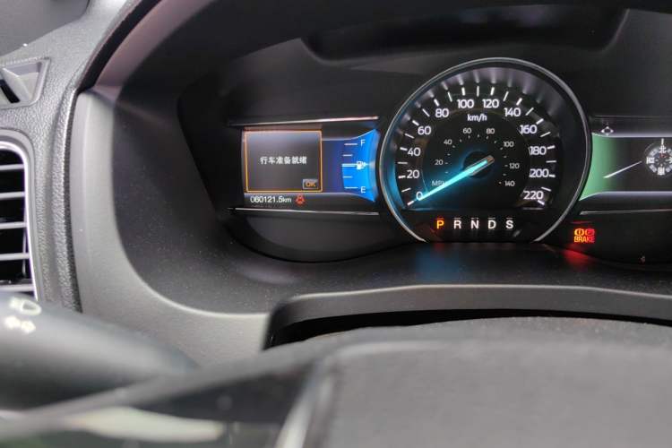 Used Ford Explorer 2017 2.3T Elite Edition Odometer Close Up