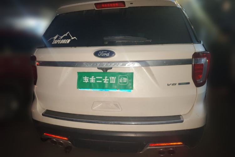 Used Ford Explorer 2017 3.5T Elite Edition Rear