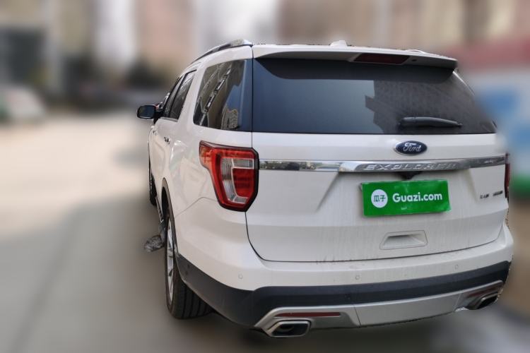 Used Ford Explorer 2017 3.5T Elite Edition Rear Left 45 Deg