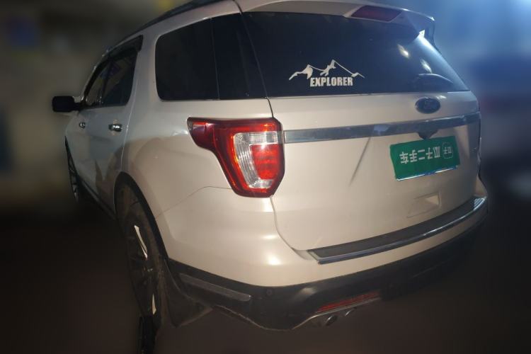 Used Ford Explorer 2017 3.5T Elite Edition Rear Left 45 Deg