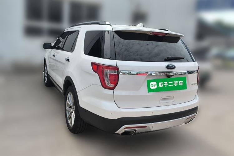Used Ford Explorer 2017 3.5T Elite Edition Rear Left 45 Deg