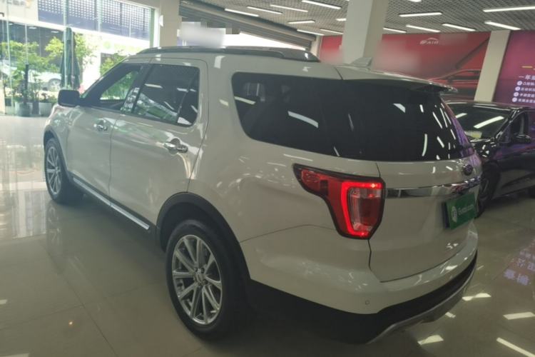 Used Ford Explorer 2017 2.3T Elite Edition Rear Left 45 Deg