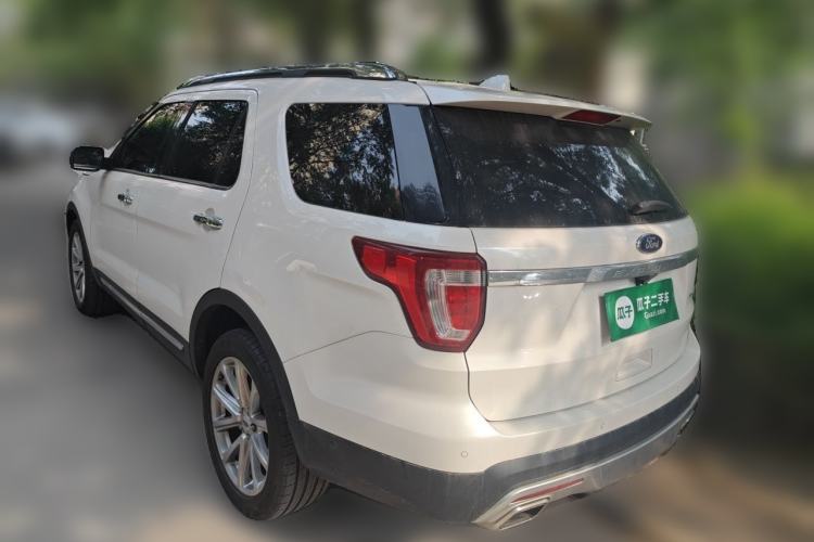 Used Ford Explorer 2017 3.5T Elite Edition Rear Left 45 Deg