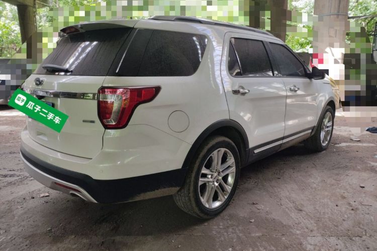 Used Ford Explorer 2017 2.3T Elite Edition Rear Right 45 Deg