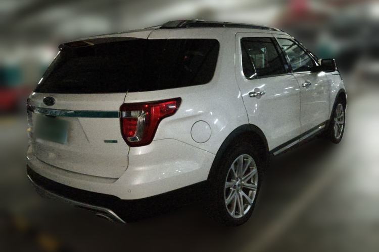 Used Ford Explorer 2017 2.3T Elite Edition Rear Right 45 Deg