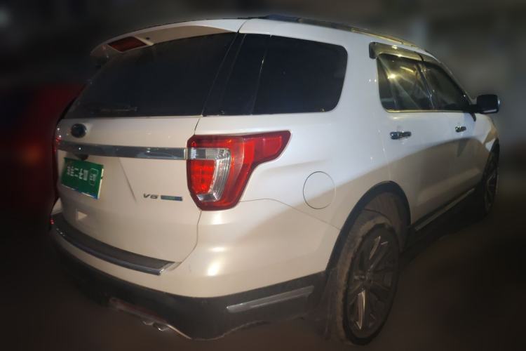 Used Ford Explorer 2017 3.5T Elite Edition Rear Right 45 Deg