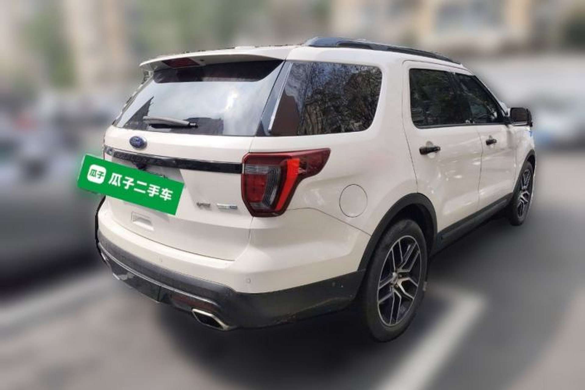 Used Ford Explorer 2017 3.5T Sport Edition Rear Right 45 Deg